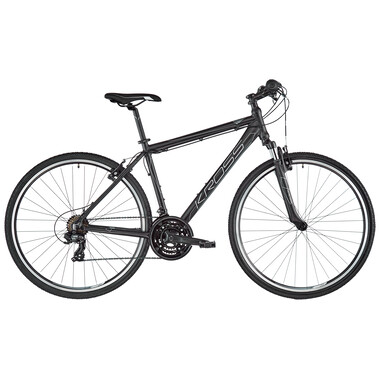 Bicicleta todocamino KROSS EVADO 1.0 DIAMANT Azul/Amarillo 2020 0